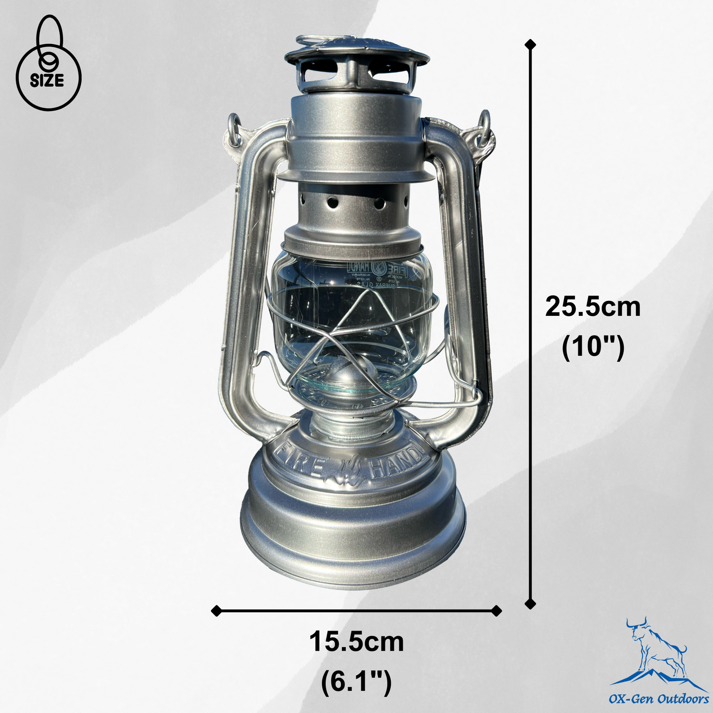 Portable Vintage Style Oil Lamp
