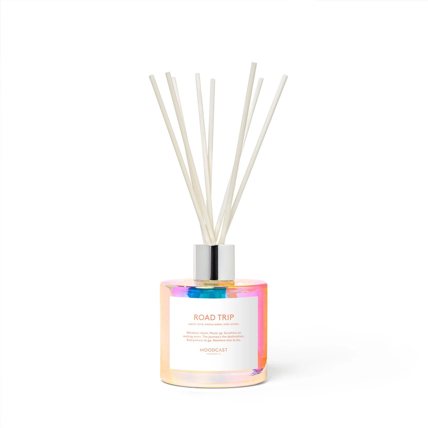 Moodcast Reed Diffuser | Vibes | Road Trip | 3.4 oz Glass Jar