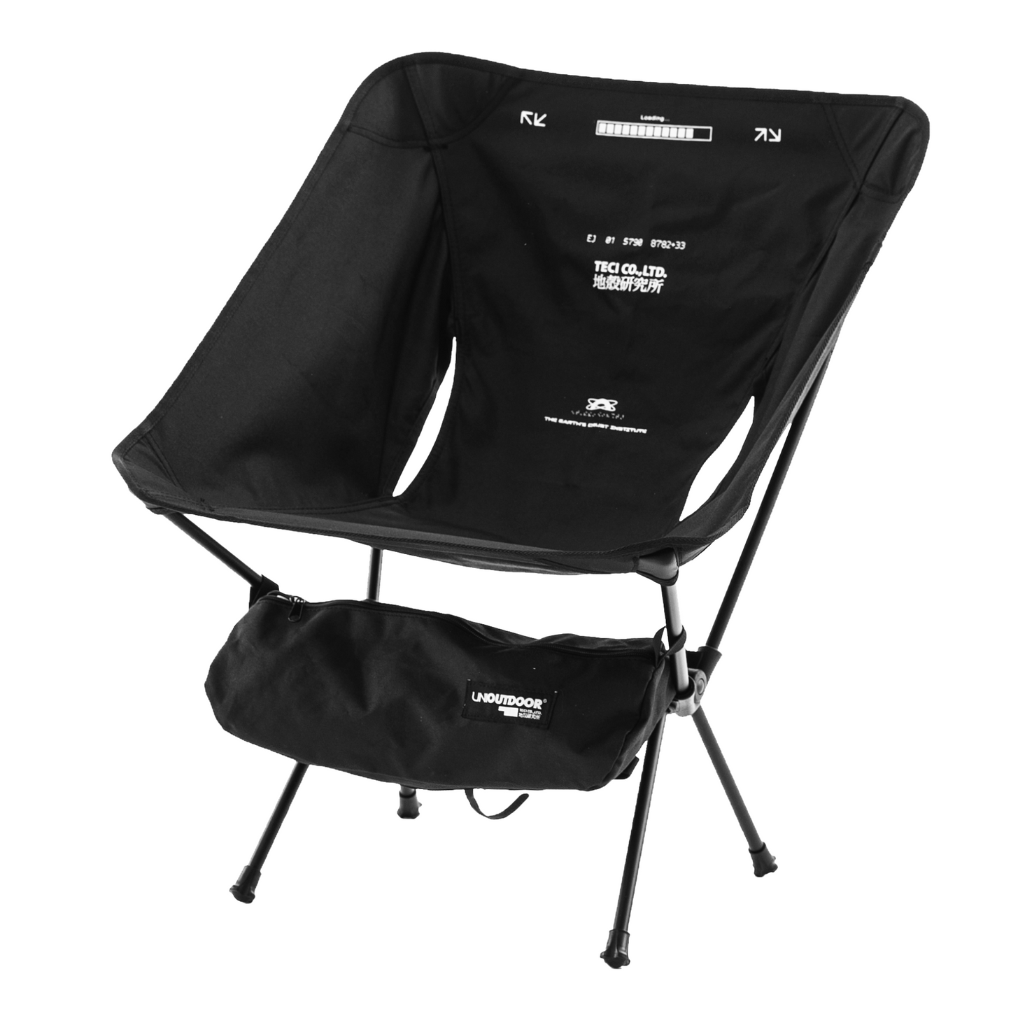 Ultralight Foldable Camping Chair with Portable Storage Bag (Aluminum)