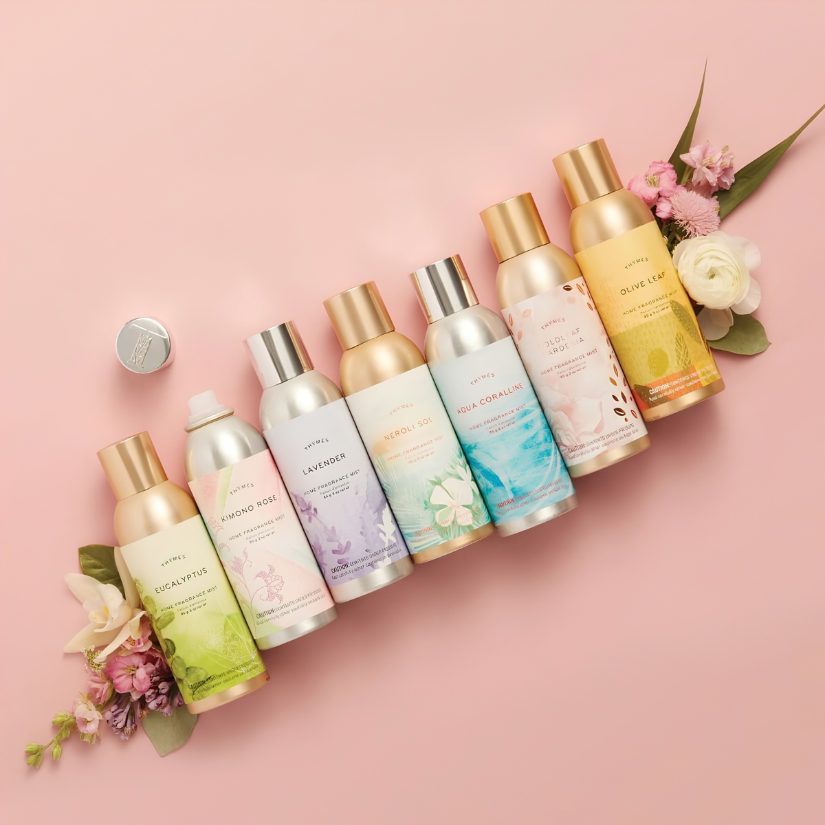 Thymes Home Fragrance Mist Room Spray Air Fresheners | 3oz