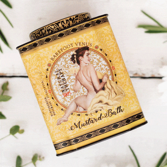 Barefoot Venus Mustard Bath Soak | 100% Natural