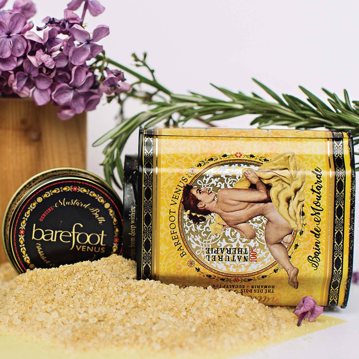 Barefoot Venus Mustard Bath Soak | 100% Natural