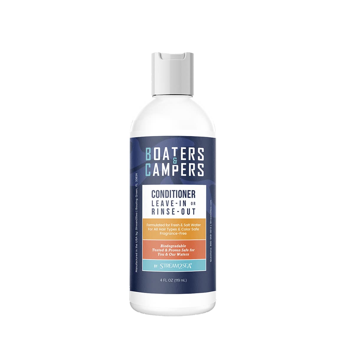 Stream2Sea Boaters & Campers Leave-In/Rinse-Out Conditioner
