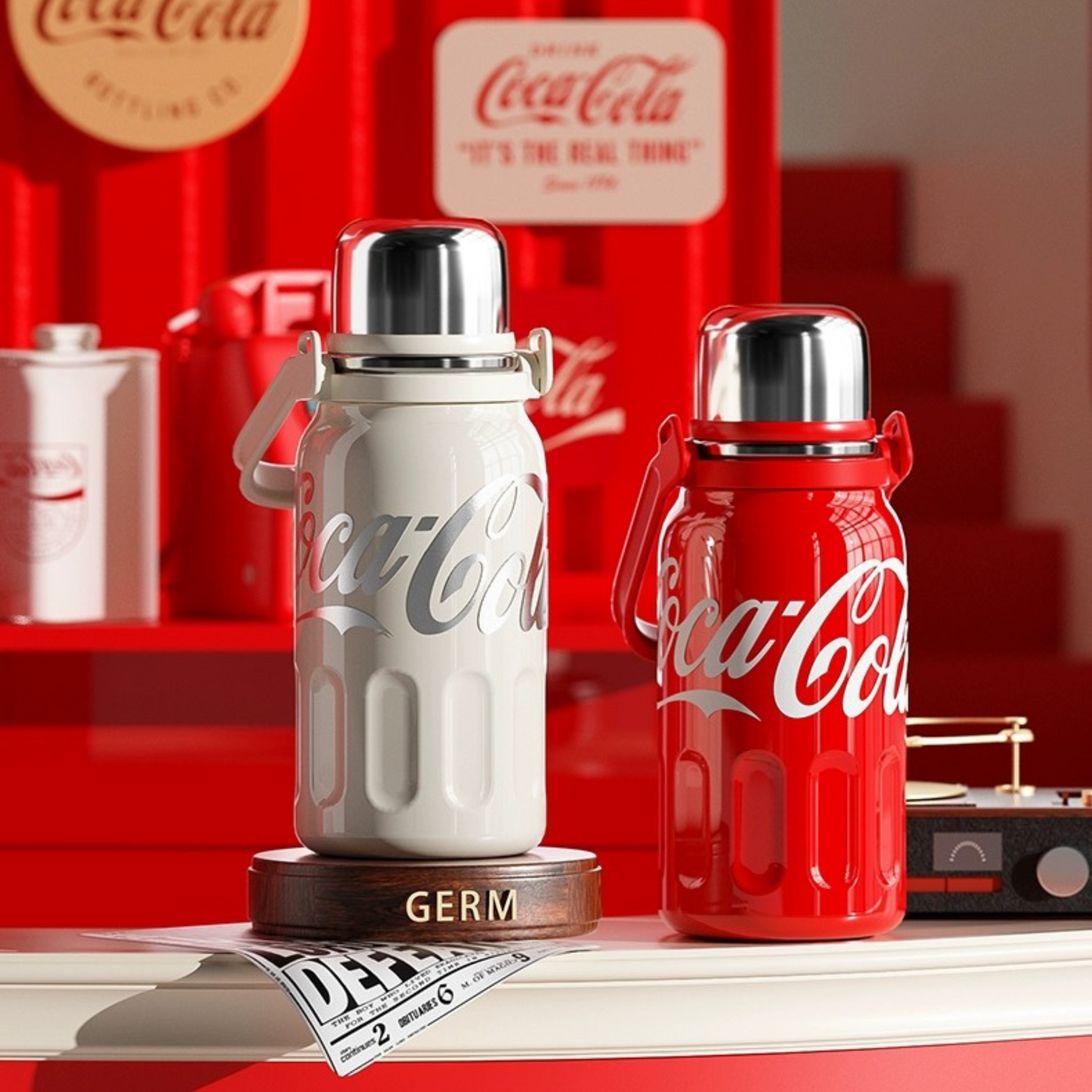 GERM x CocaCola Thermos Cup 800/1200ml Limited Edition