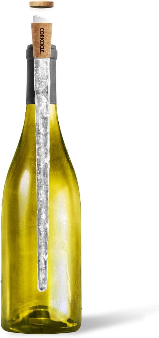 Corkcicle Air 4-in-1 Iceless Wine Chiller with Aerator, Pourer and Stopper