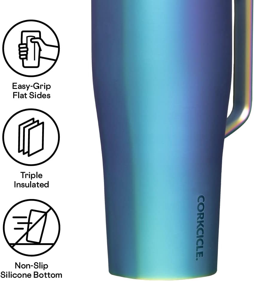 Corkcicle 30oz Cold Cup XL Insulated Tumbler with Lid and Straw