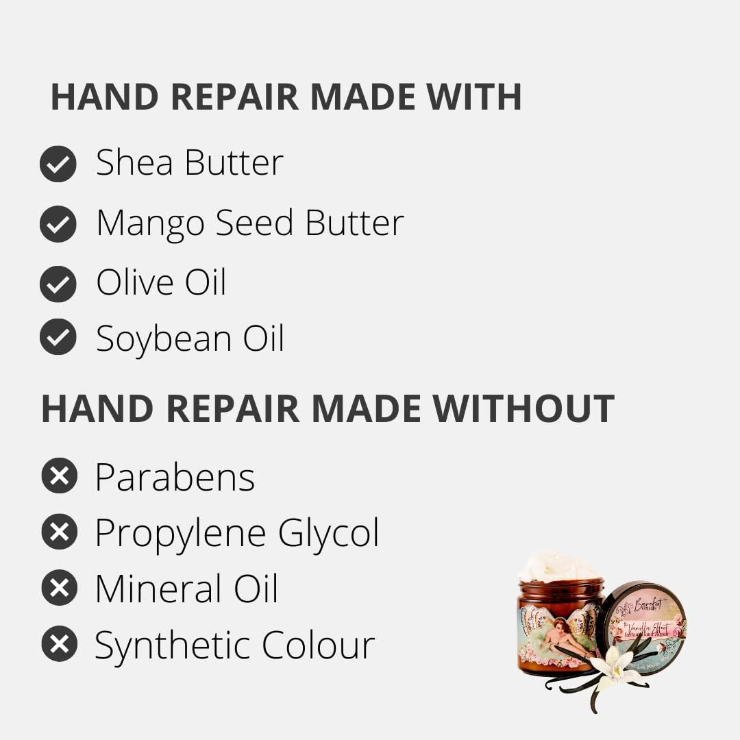 Barefoot Venus Shea & Mango Butter Hand Repair Balm | Coconut | Vanilla | Lemon | Ruby | Apricot