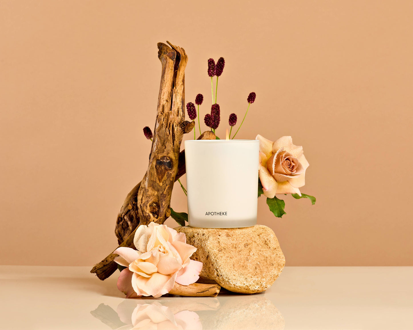 Santal Rock Rose Classic Candle