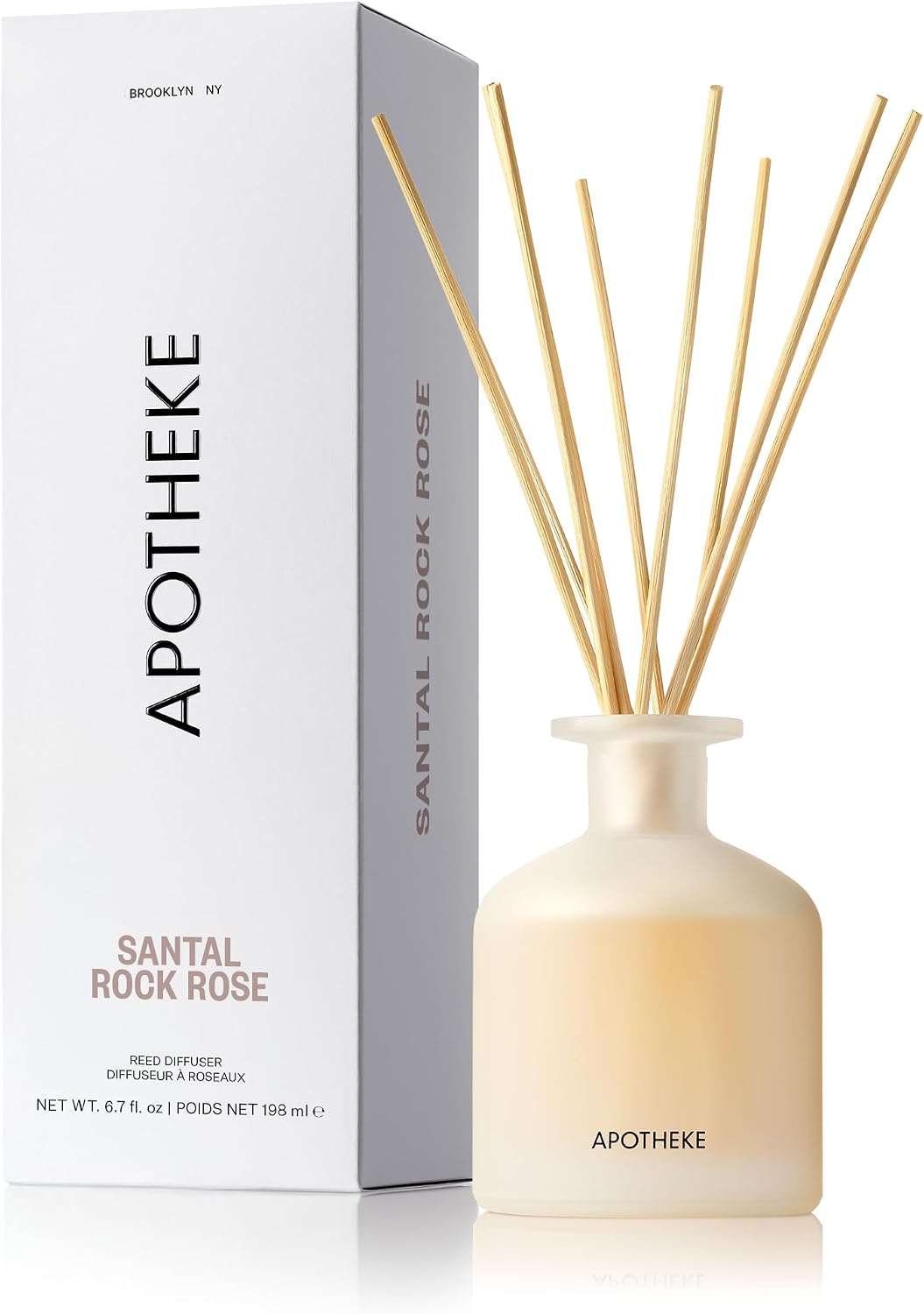 Apotheke Luxury Scented Reed Diffuser for Home | 6.7 Fl Oz