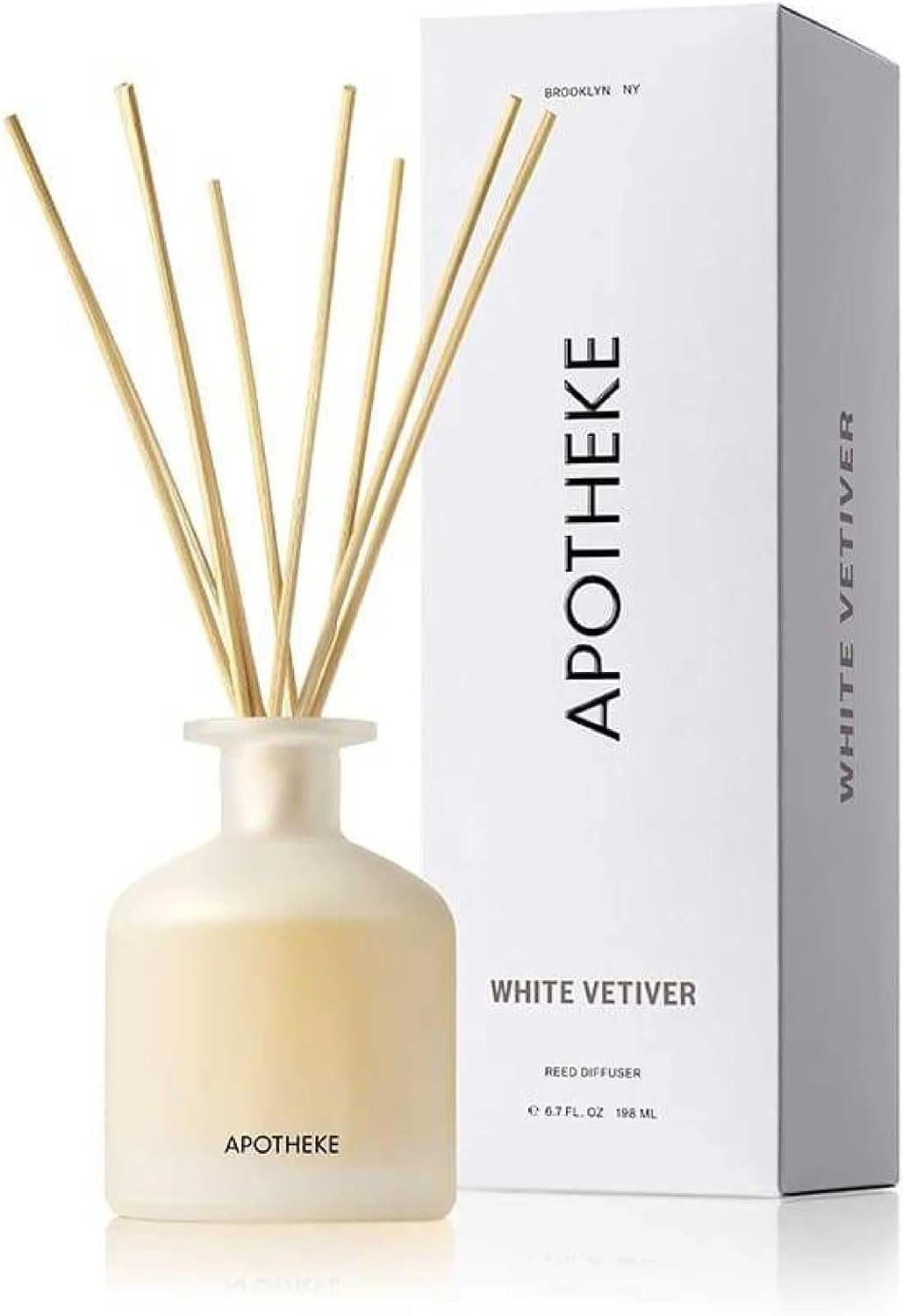 Apotheke Luxury Scented Reed Diffuser for Home | 6.7 Fl Oz