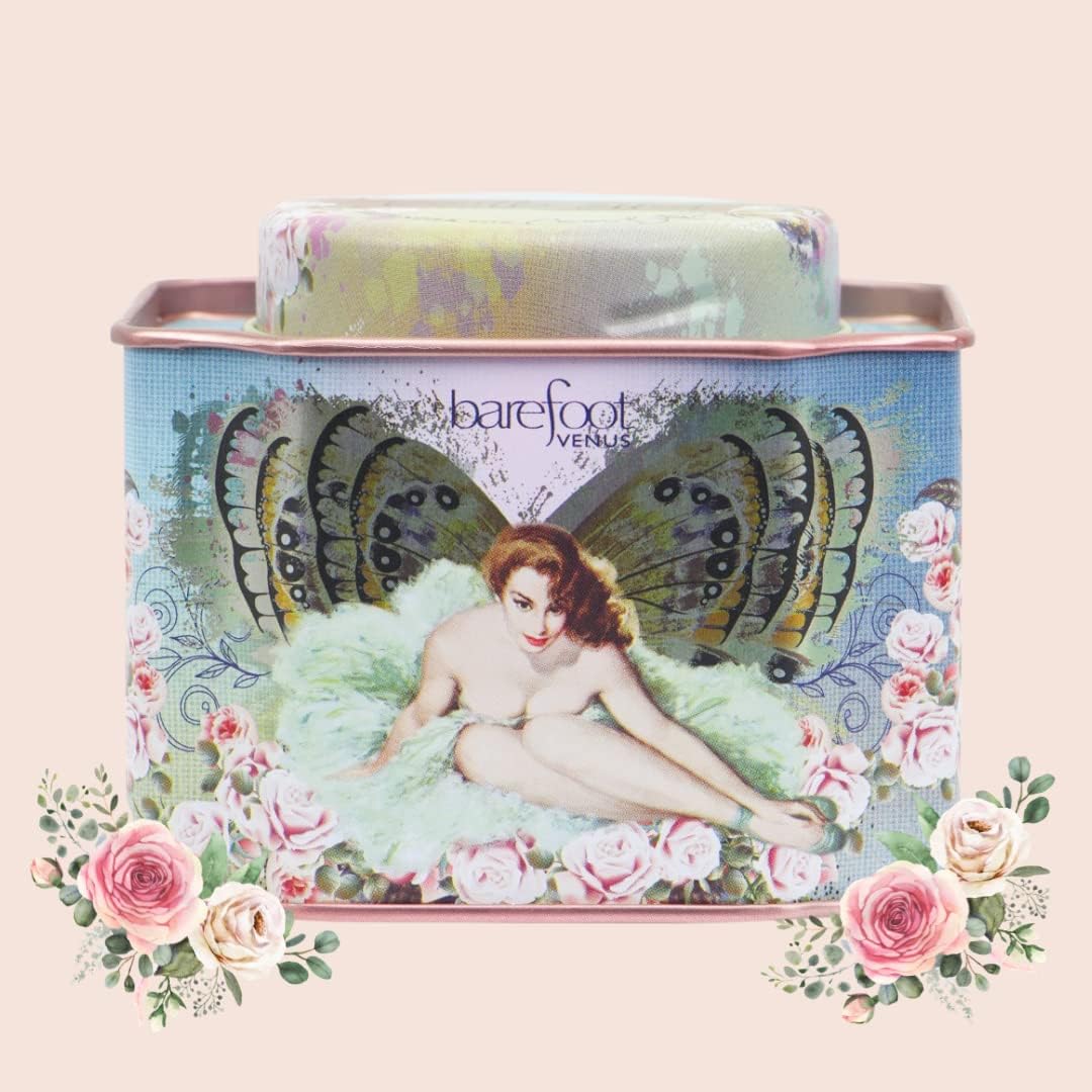 Barefoot Venus 100% Natural Bath Soak | 200g Tin | Coconut | Vanilla | Maple | Ruby | Apricot