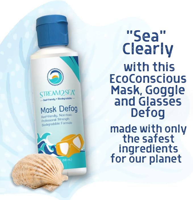 Stream2Sea Reef Friendly Mask Defog Non-Toxic Anti-Fog Formula