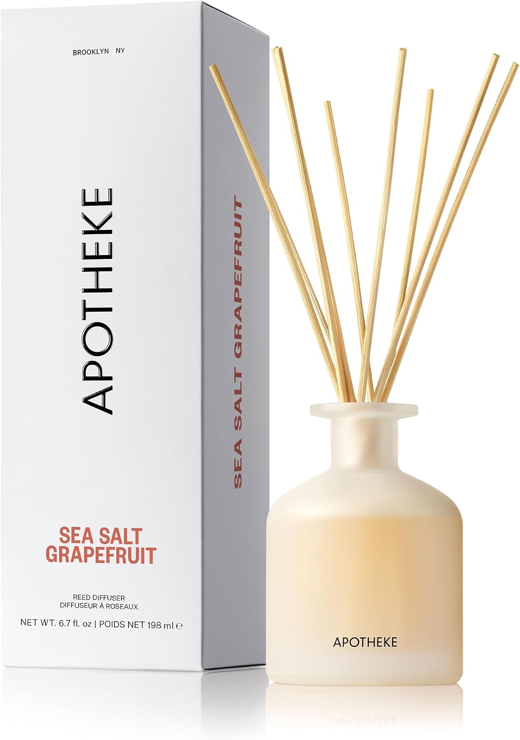 Apotheke Luxury Scented Reed Diffuser for Home | 6.7 Fl Oz