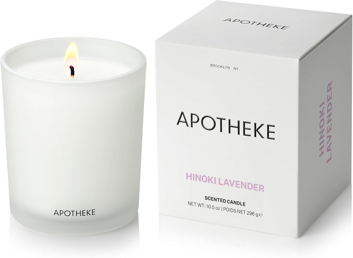 Apotheke Signature Scented Candles for Home | 10.5 oz