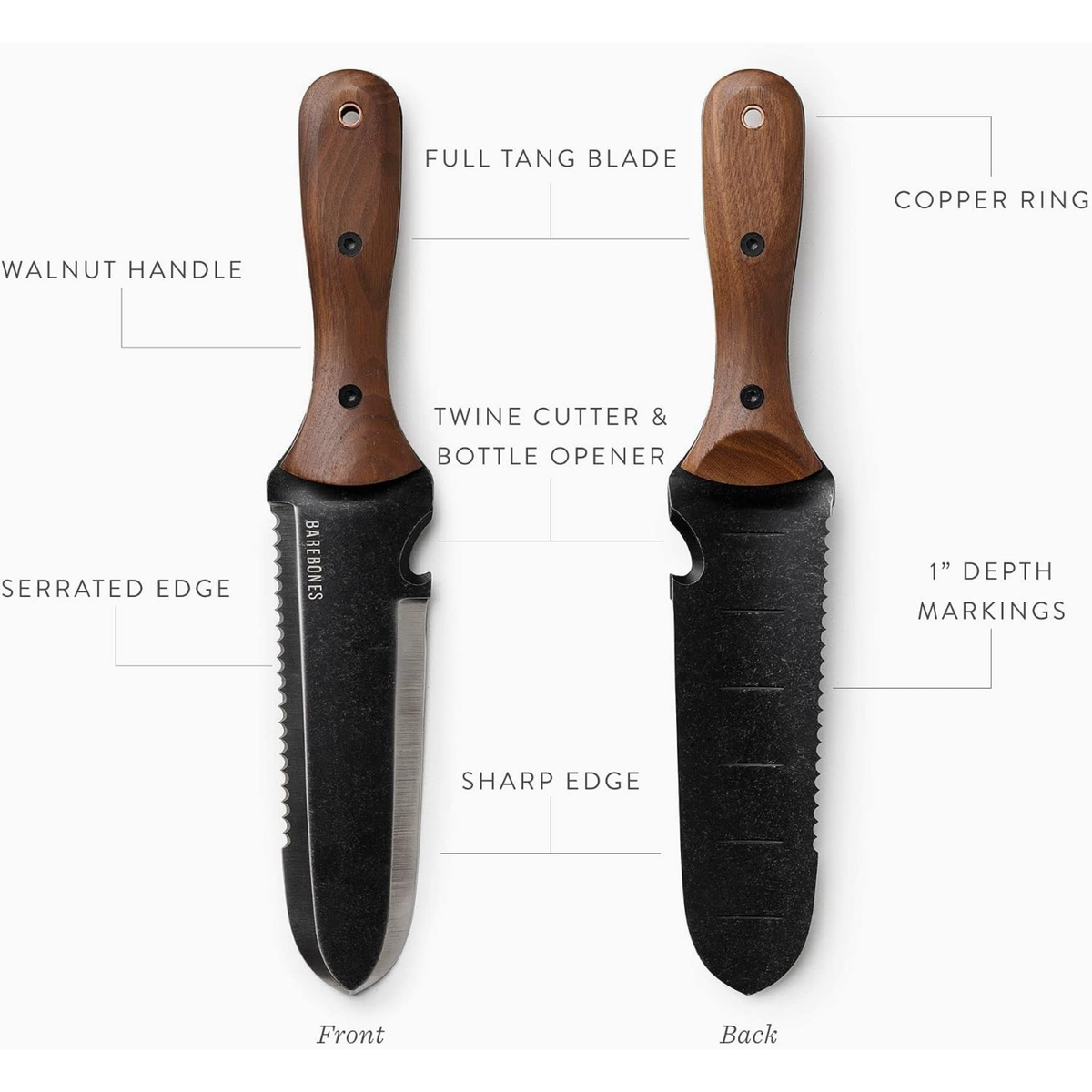 Barebones Hori Hori Classic | Premium Gardening Tool