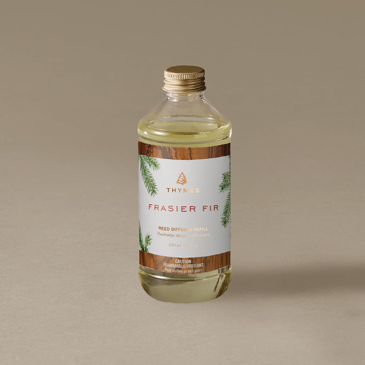 Thymes Reed Diffuser Oil Refill | Frasier Fir, Eucalyptus, Goldleaf & More | 7.75oz