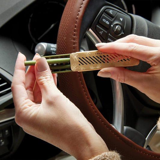 Thymes Car Diffuser Kit + Refills – Vent Clip Air Freshener | Frasier Fir