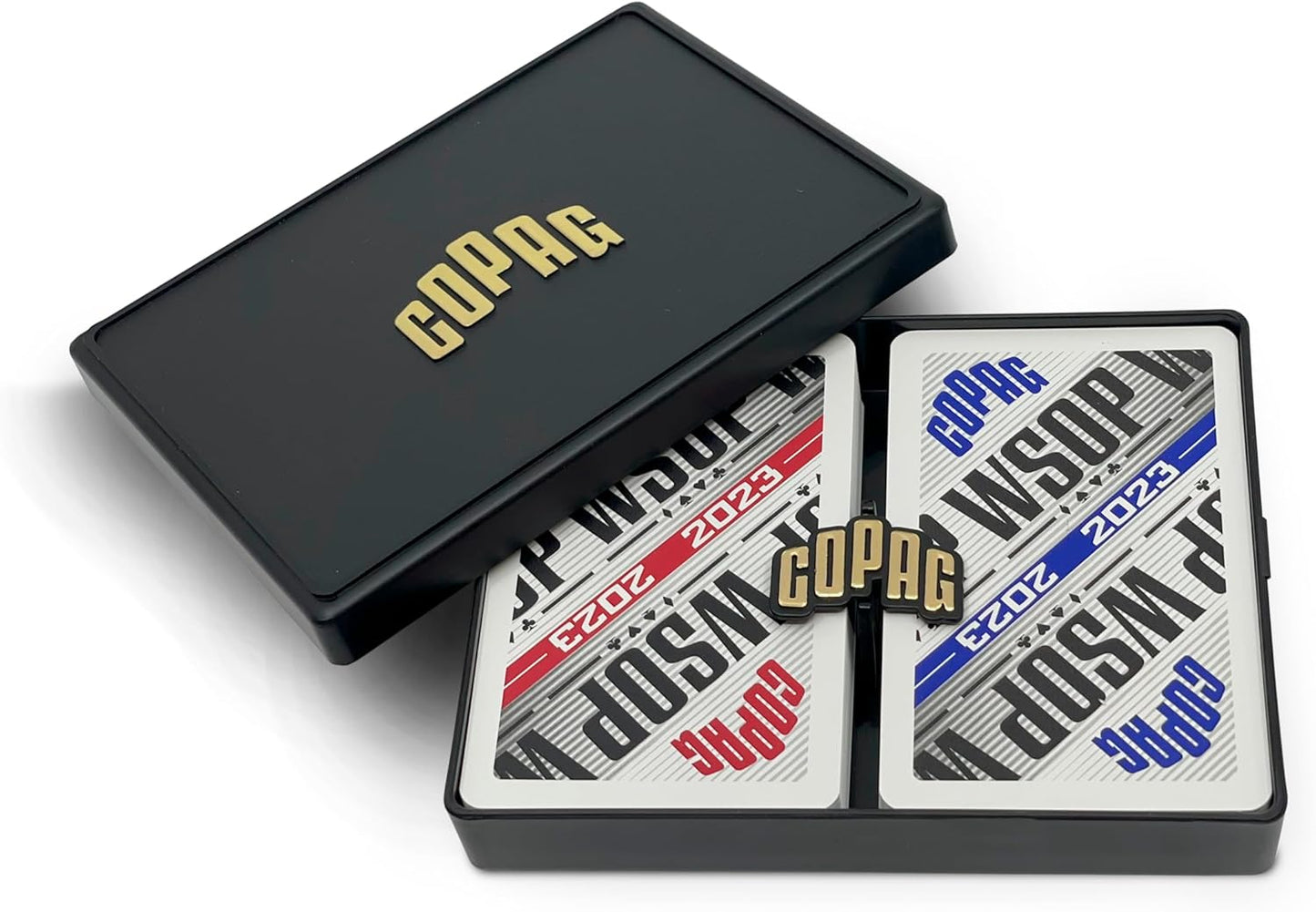 Copag 2023 WSOP World Series of Poker 100% Plastic Playing Cards Double Deck Set