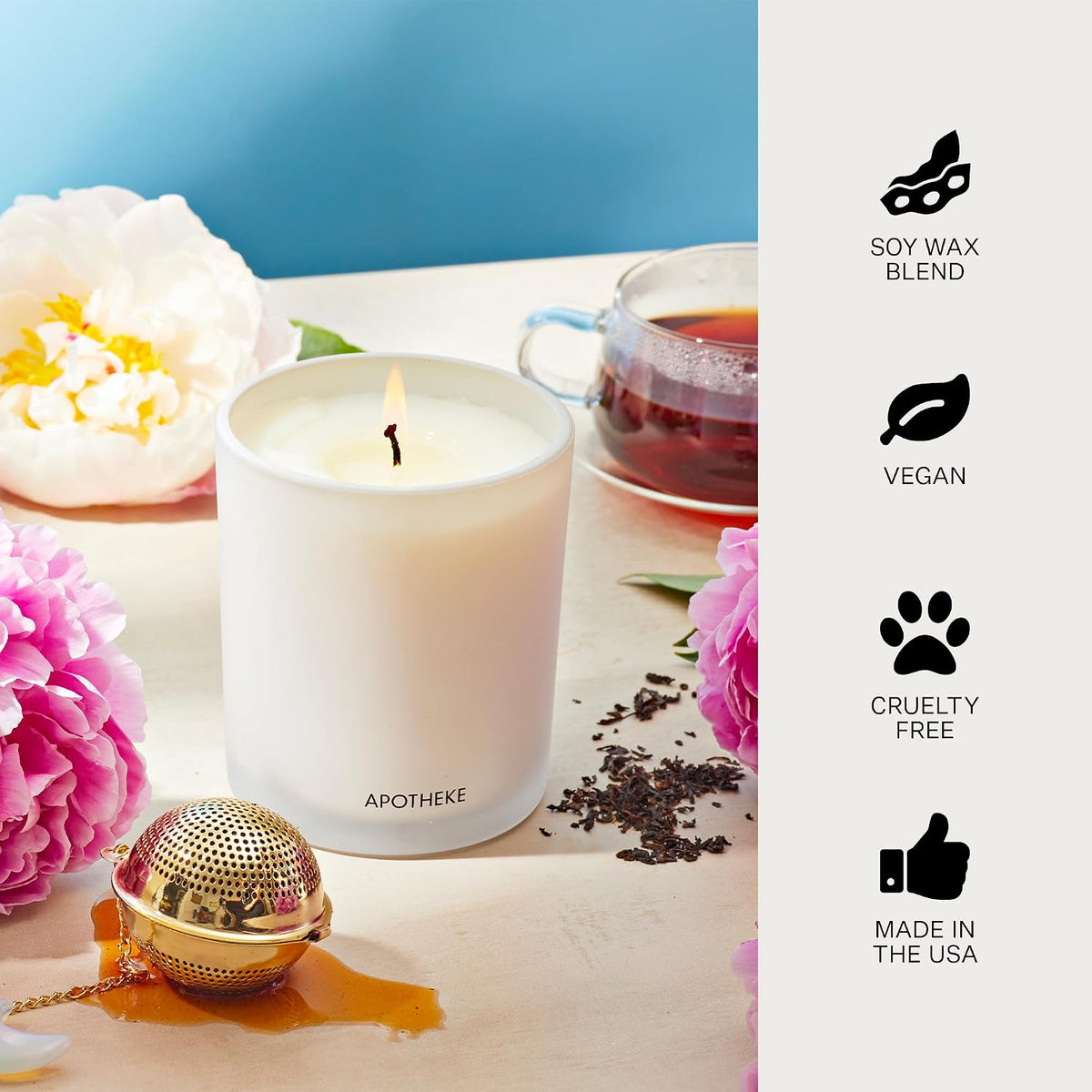 Apotheke Signature Scented Candles for Home | 10.5 oz