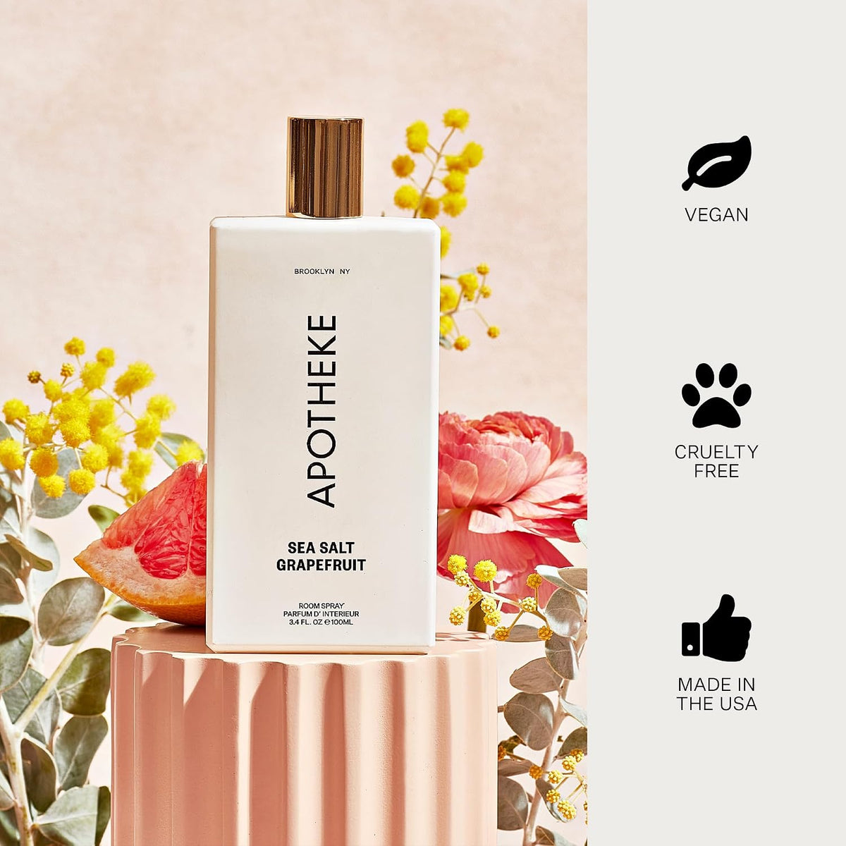 Apotheke Air Freshener Bathroom & Bedroom Spray | 3.4 fl oz