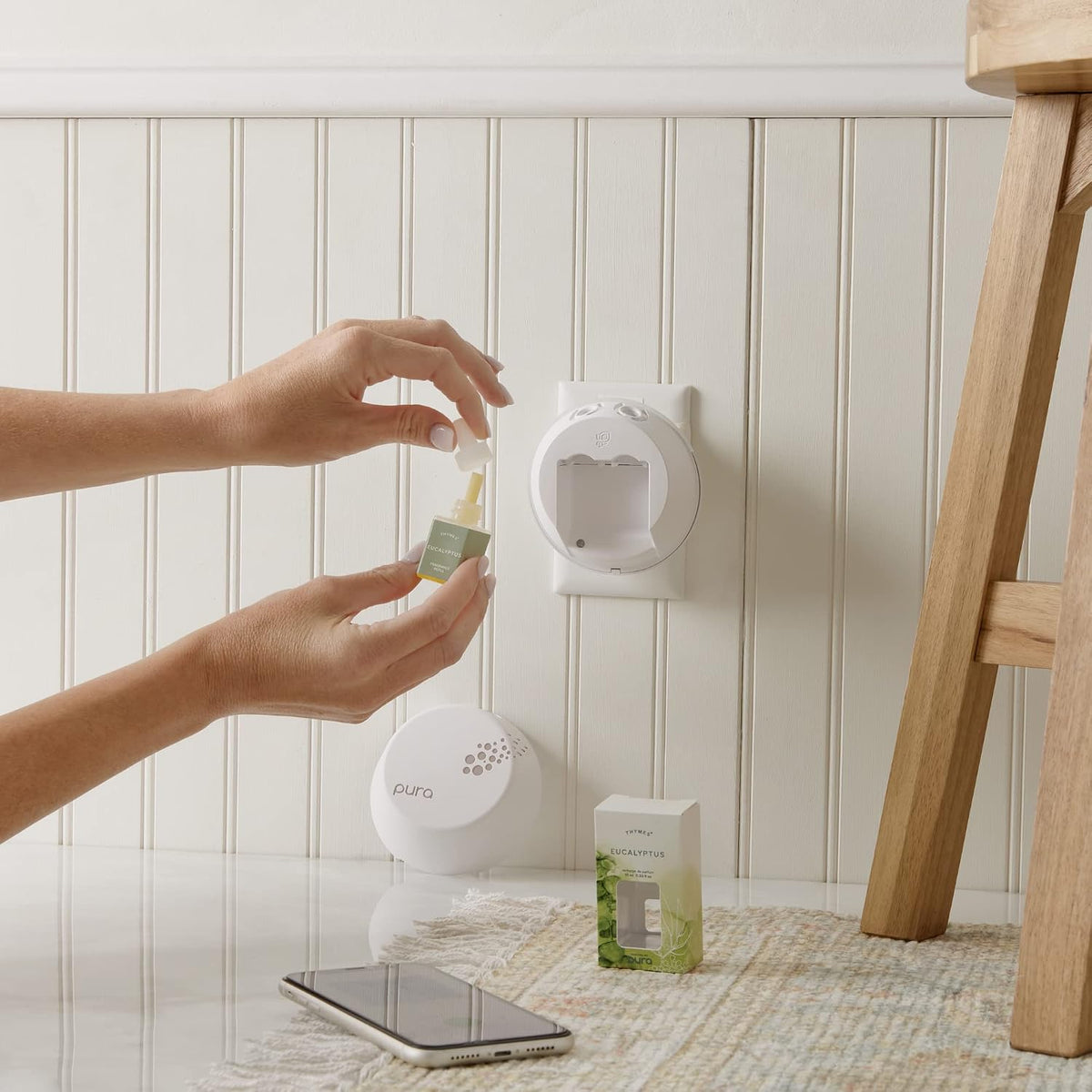 Thymes x PURA Smart Home Plug-in Diffuser Refills | Pack of 2