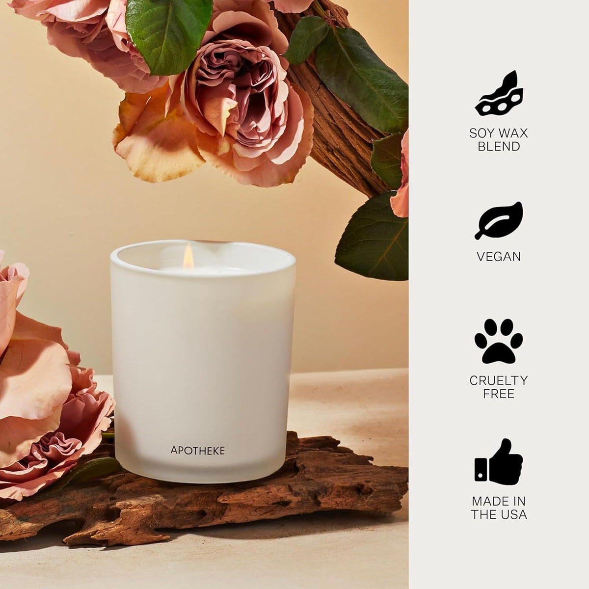Apotheke Signature Scented Candles for Home | 10.5 oz
