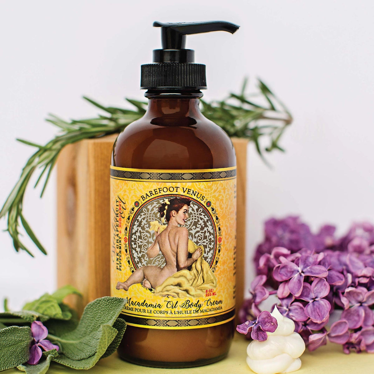 Barefoot Venus Shea Butter & Macadamia Oil Body Cream | Coconut | Vanilla | Lemon | Ruby | Apricot