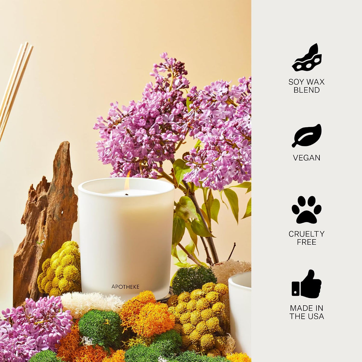 Apotheke Signature Scented Candles for Home | 10.5 oz