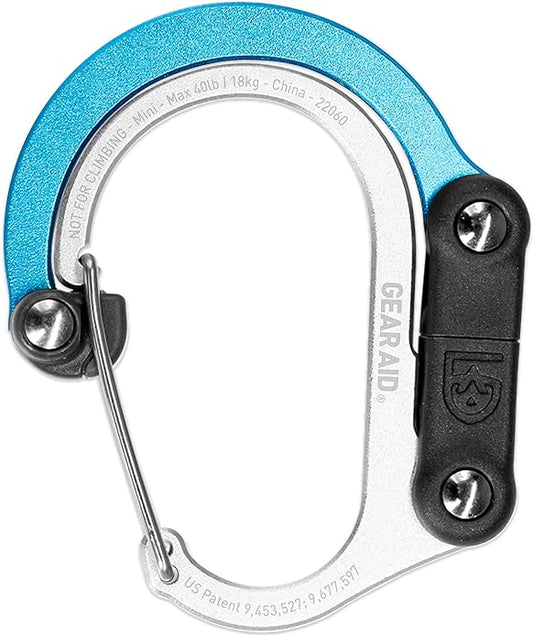 HEROCLIP Carabiner Clip and Hook for Travel, Luggage, and Small Bags - GEAR AID