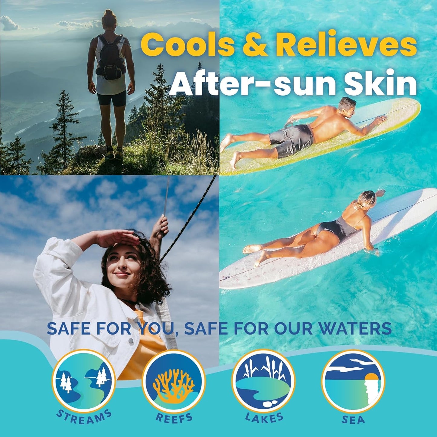 Stream2Sea Sun & Sting Relief Gel | 2.5 fl oz