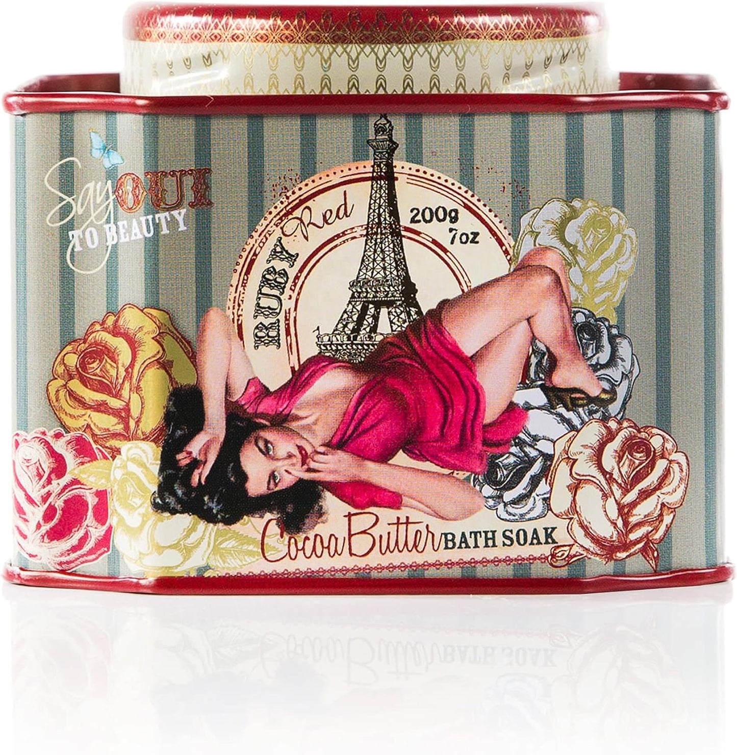 Barefoot Venus 100% Natural Bath Soak | 200g Tin | Coconut | Vanilla | Maple | Ruby | Apricot