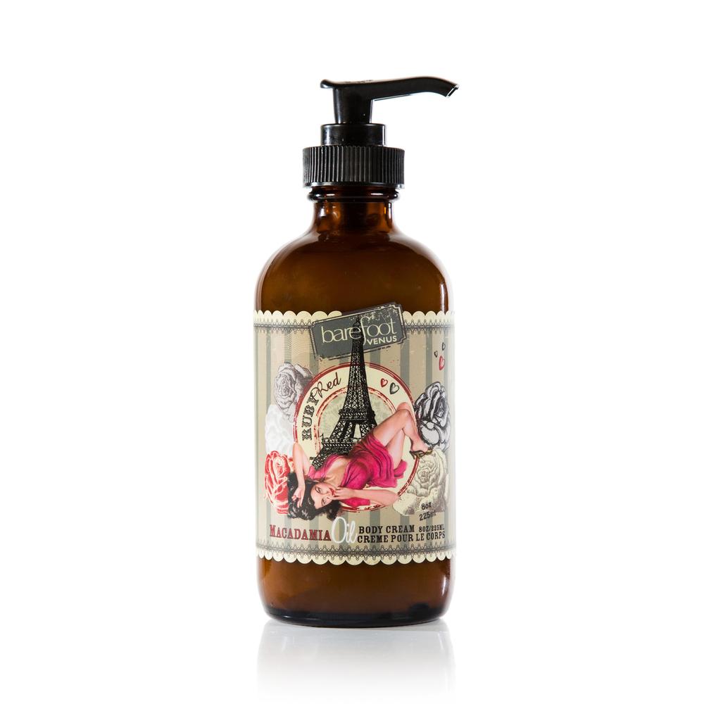 Barefoot Venus Shea Butter & Macadamia Oil Body Cream | Coconut | Vanilla | Lemon | Ruby | Apricot