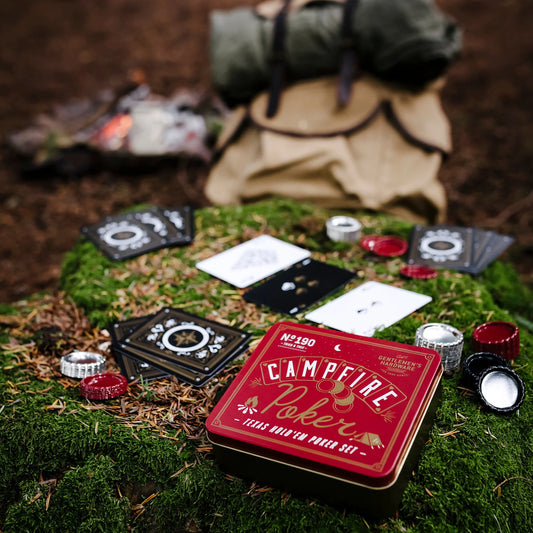 Gentlemen's Hardware - Campfire Texas Hold'em Poker Set