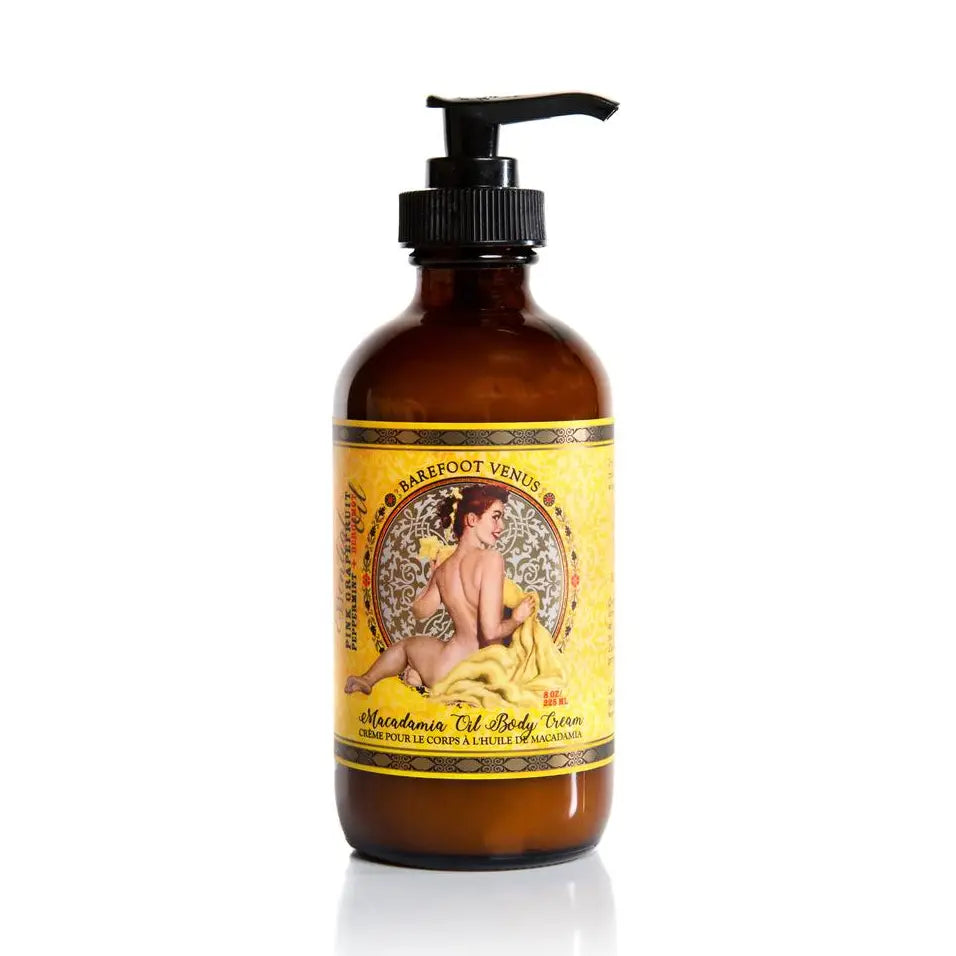 Barefoot Venus Shea Butter & Macadamia Oil Body Cream | Coconut | Vanilla | Lemon | Ruby | Apricot