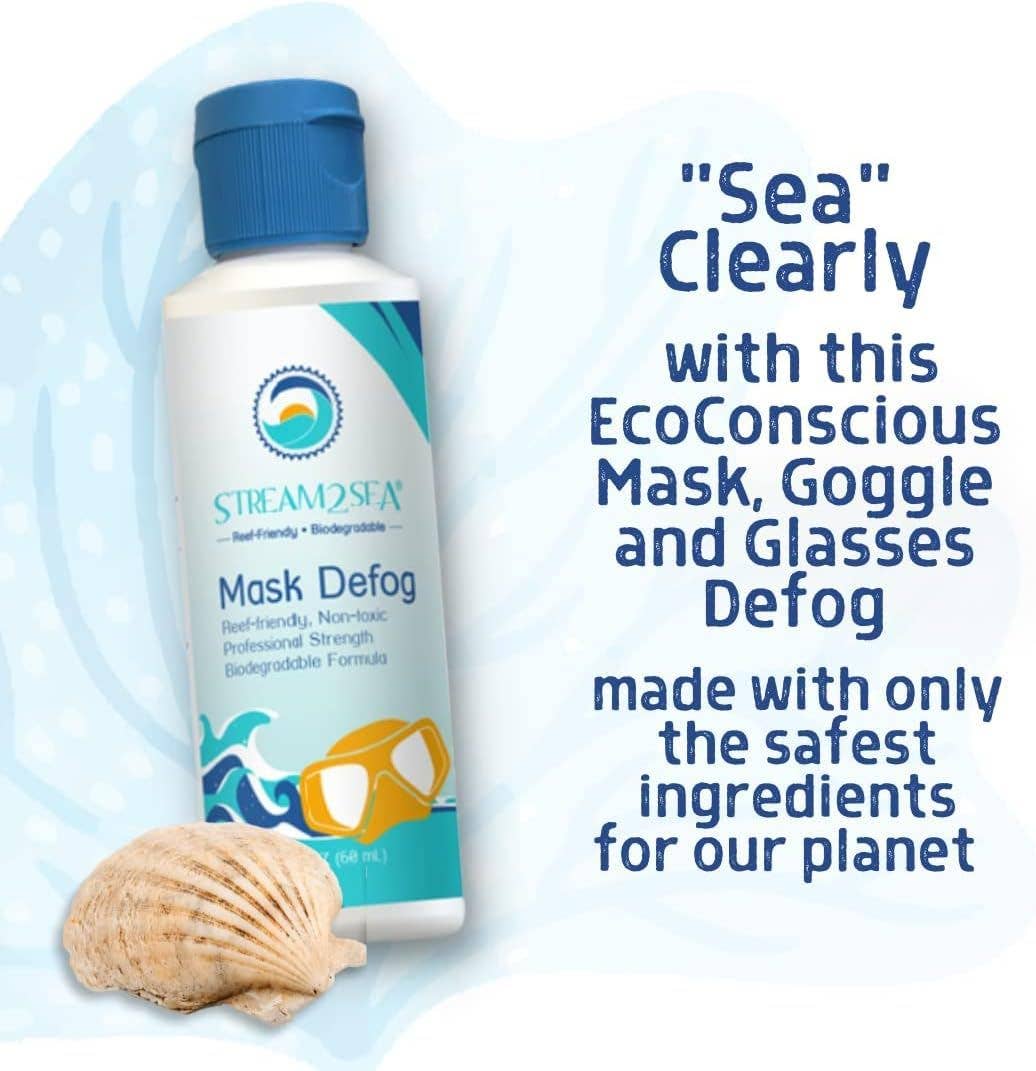 Mask Defog | Antifog for Swim Goggles, Snorkel, Dive Mask