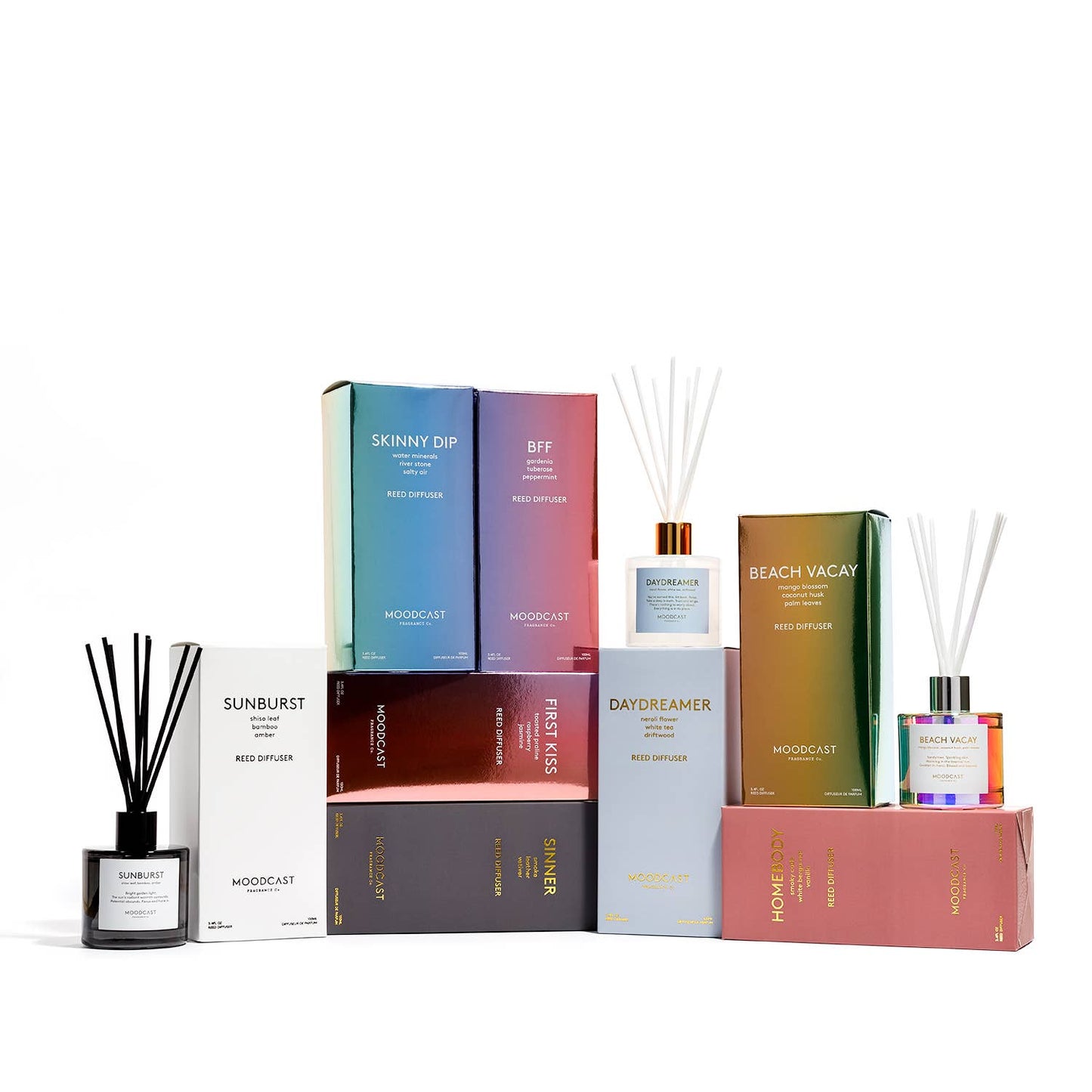 Reed Diffuser - Vibes - BFF - 3.4 oz Glass Jar