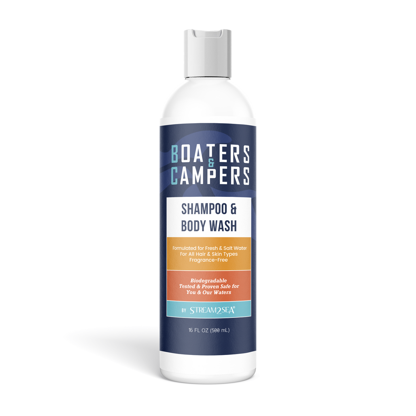 Boaters & Campers Hair Shampoo & Body Wash | 16 fl oz