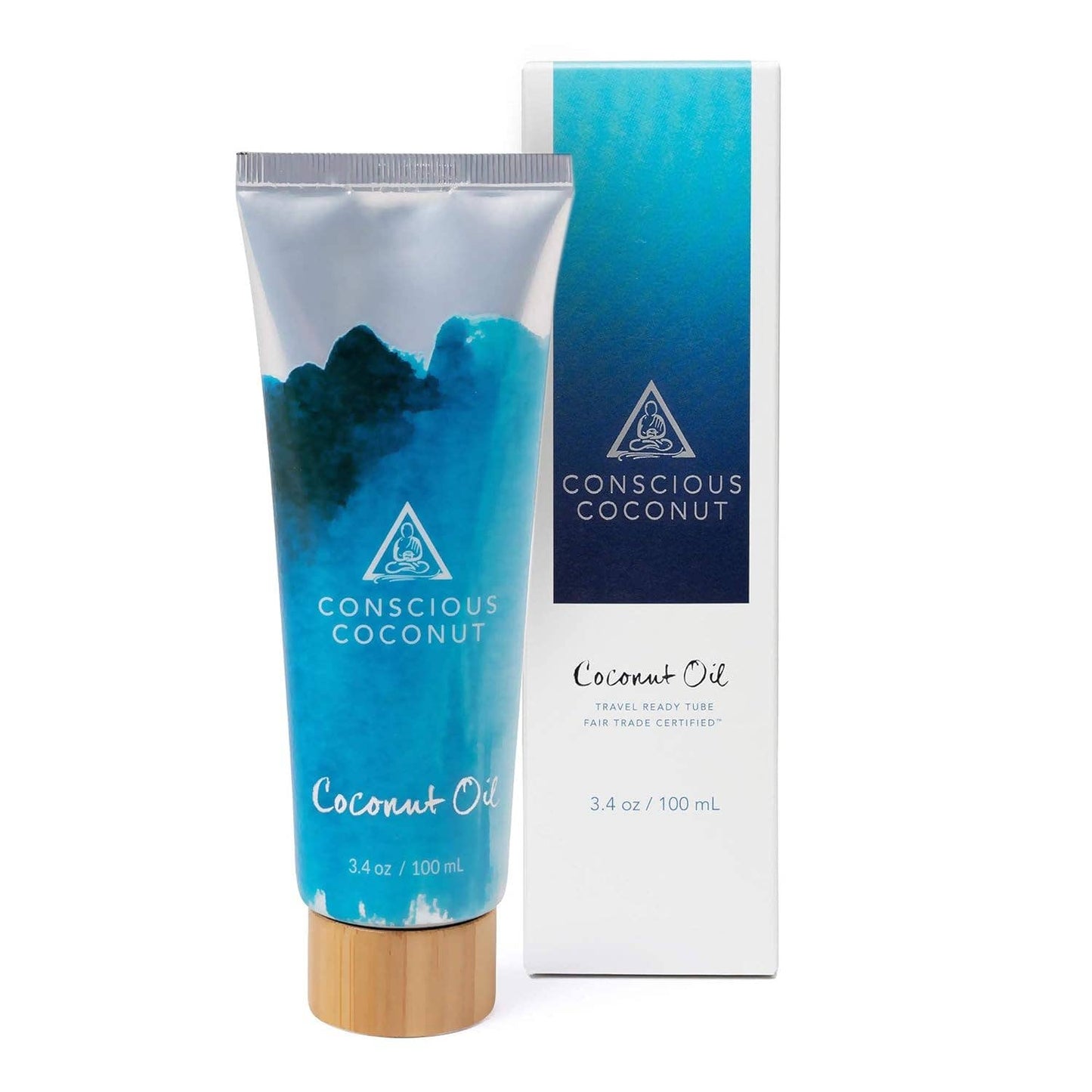 Conscious Coconut Travel-Ready Coconut Oil Tube | 3.4oz