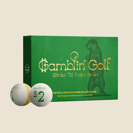 Vintage Gamblin' Golf Balls (12 Pack)