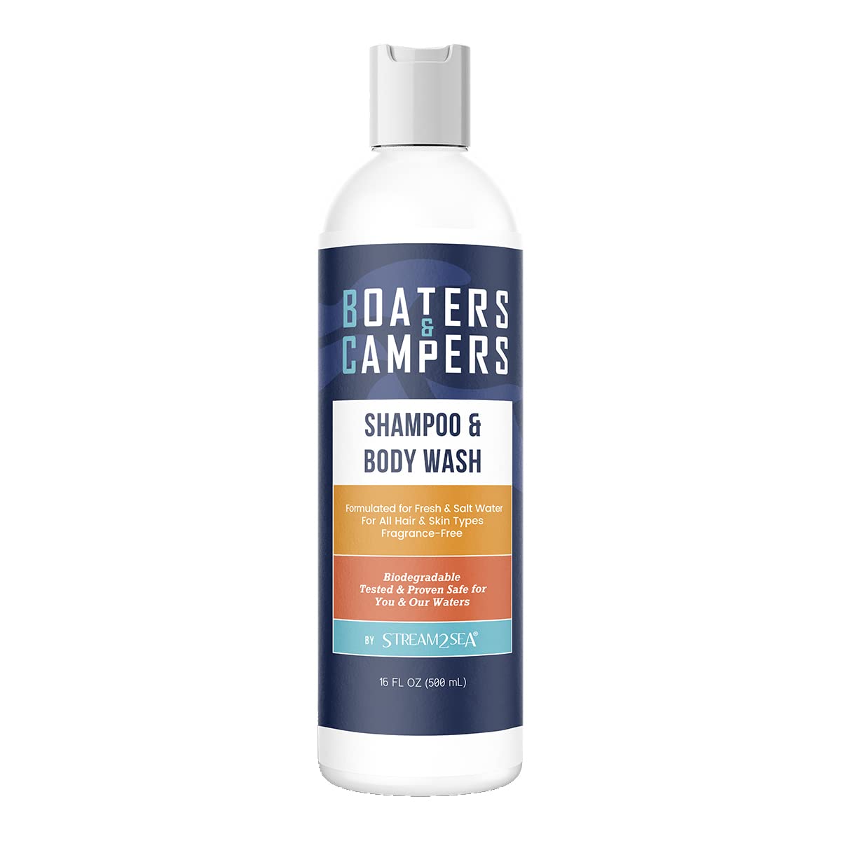 Stream2Sea Boaters & Campers Hair Shampoo/Body Wash